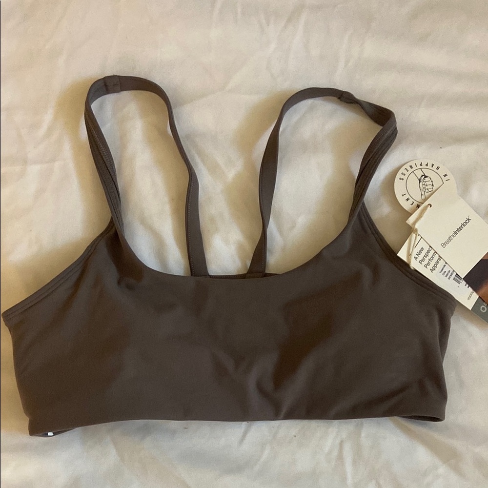 Vuori Brown Sports Bra Intimates & Sleepwear